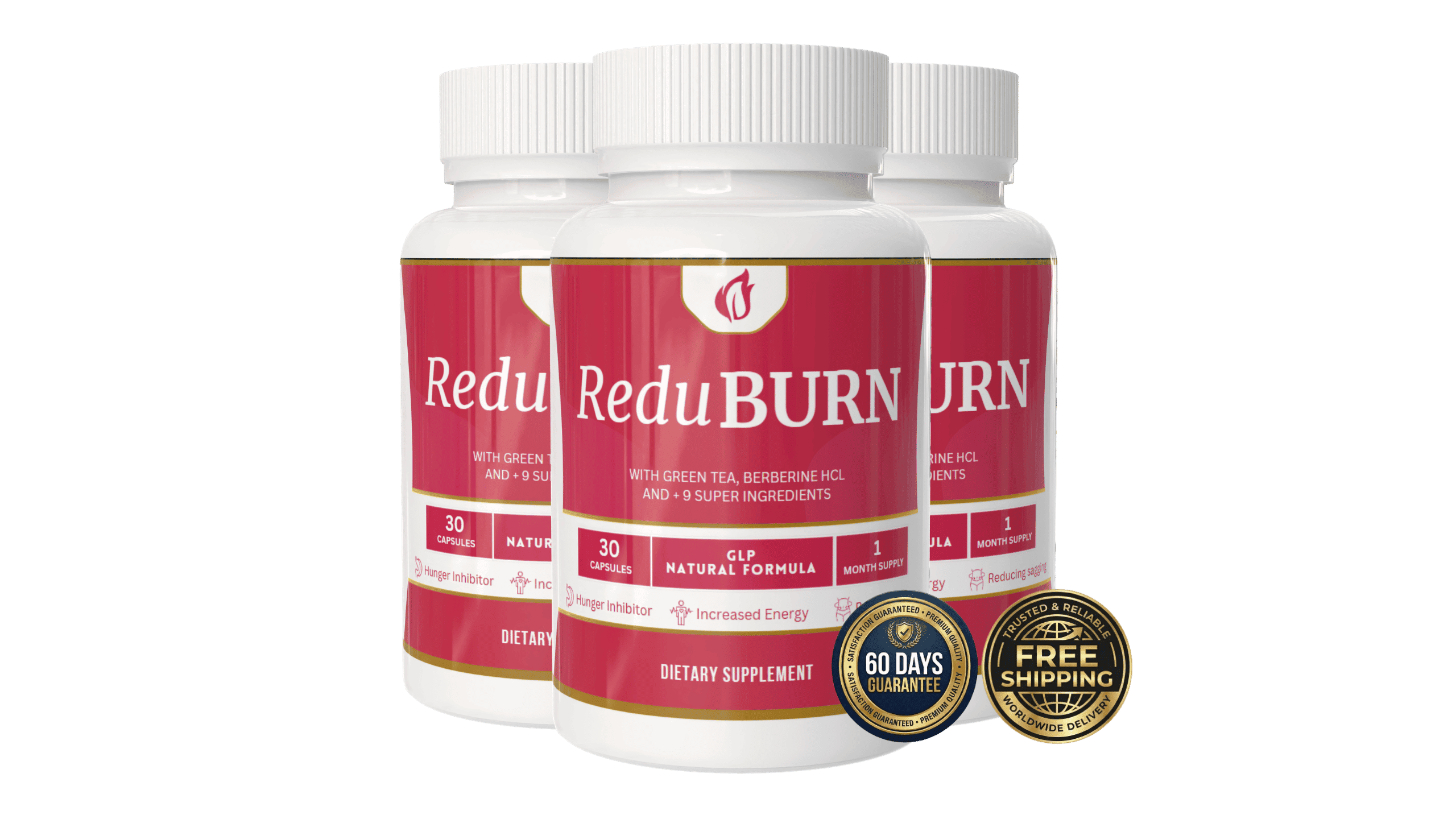 ReduBurn 3 bottles